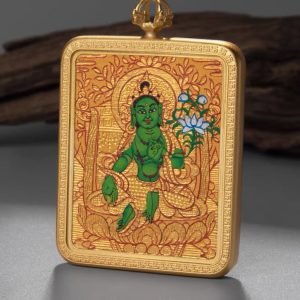 Patron Saint of Women-Green Tara Thangka